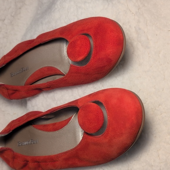 Beautifeel Mary Women's Slip -On  Red Leather shoe - Picture 2 of 13